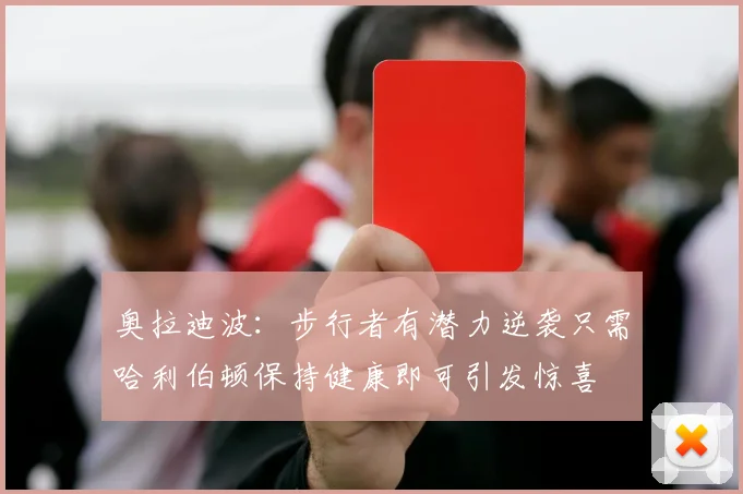 奥拉迪波：步行者有潜力逆袭只需哈利伯顿保持健康即可引发惊喜